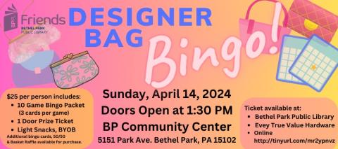 Designer Bag BINGO