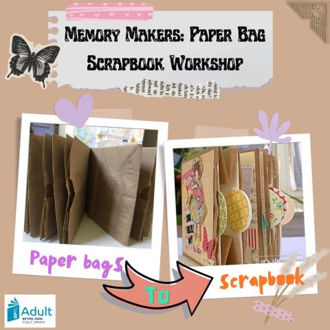 paper bag scrapbook