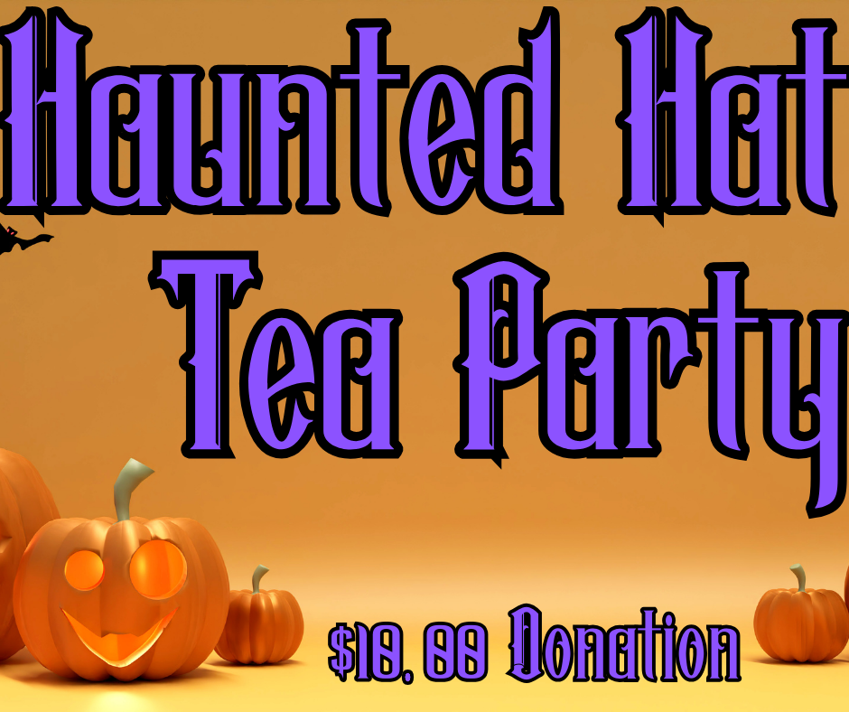 haunted hat tea party