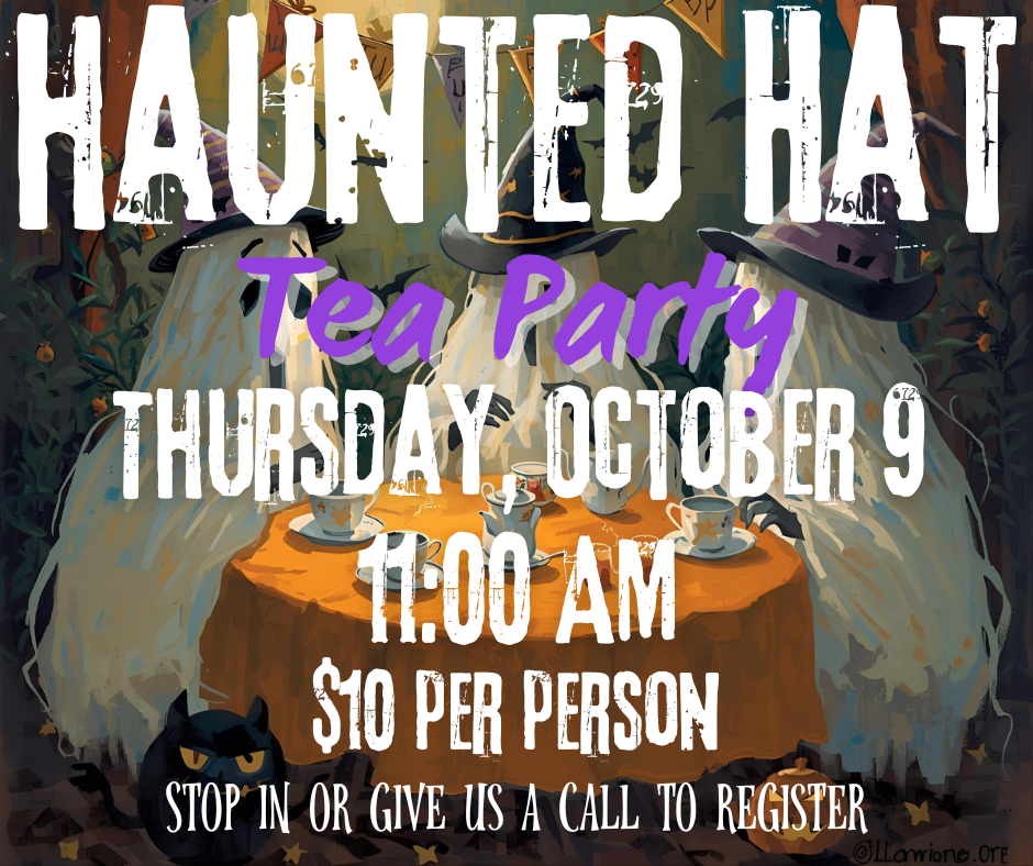 haunted hat tea party